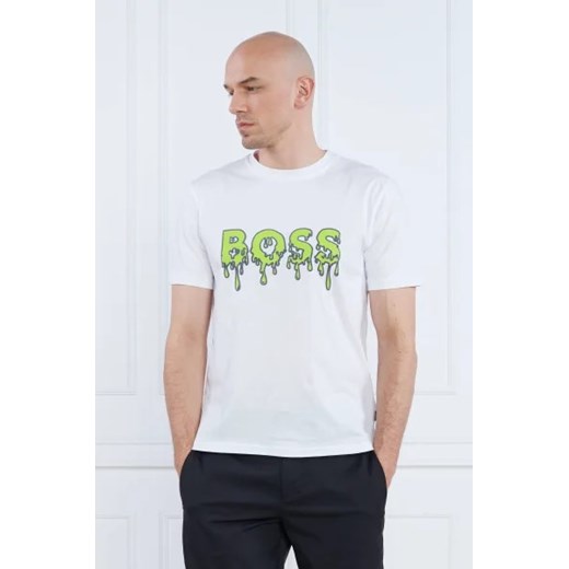 BOSS ORANGE T-shirt TeeArt | Regular Fit ze sklepu Gomez Fashion Store w kategorii T-shirty męskie - zdjęcie 172921592