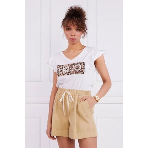 Liu Jo T-shirt | Slim Fit ze sklepu Gomez Fashion Store w kategorii Bluzki damskie - zdjęcie 172921752