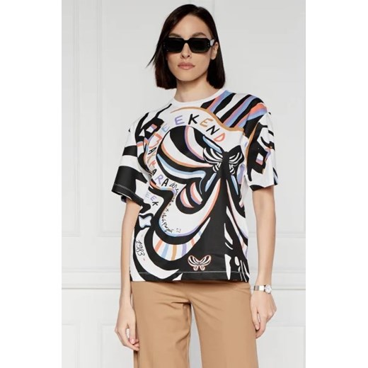 Weekend MaxMara T-shirt VITERBO | Regular Fit ze sklepu Gomez Fashion Store w kategorii Bluzki damskie - zdjęcie 172921951