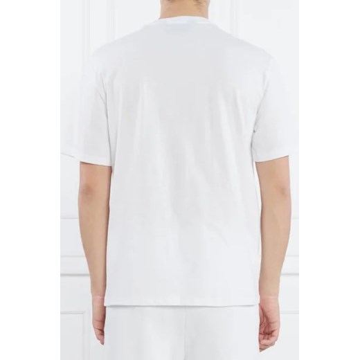 T-shirt męski Just Cavalli z napisami z krótkimi rękawami