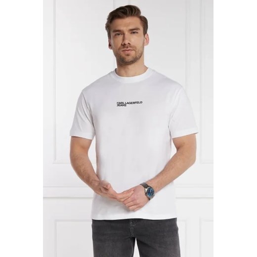 Karl Lagerfeld Jeans T-shirt | Regular Fit ze sklepu Gomez Fashion Store w kategorii T-shirty męskie - zdjęcie 172922223