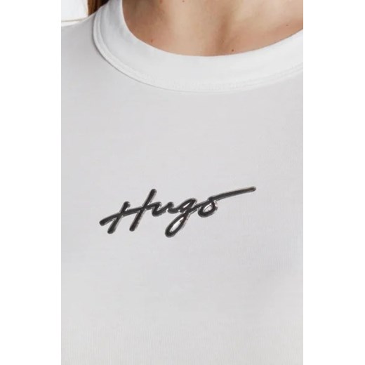Bluzka damska Hugo Boss z bawełny 