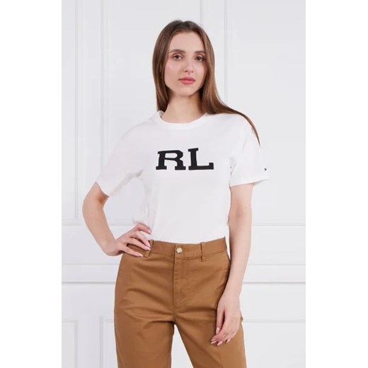 POLO RALPH LAUREN T-shirt RL PRIDE TEE-SHORT SLEEVE-T-SHIRT Polo Ralph Lauren L wyprzedaż Gomez Fashion Store