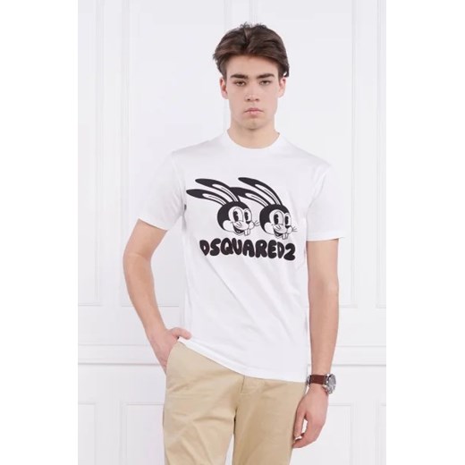 Dsquared2 T-shirt | Regular Fit Dsquared2 XL wyprzedaż Gomez Fashion Store