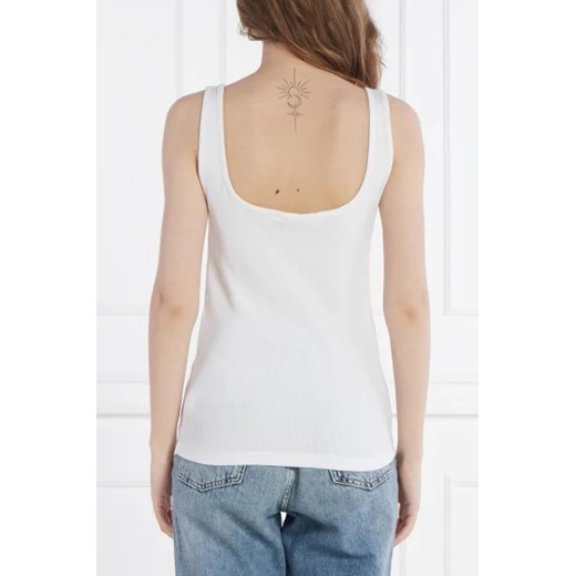 Bluzka damska Calvin Klein biała