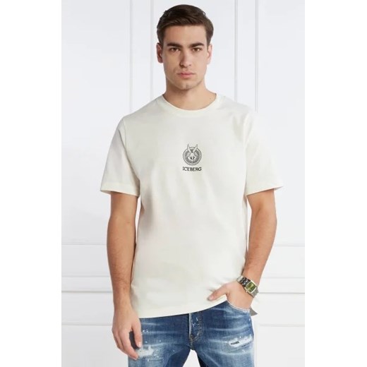 Iceberg T-shirt | Regular Fit ze sklepu Gomez Fashion Store w kategorii T-shirty męskie - zdjęcie 172923290