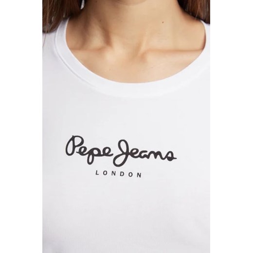 Pepe Jeans London Bluzka NEW VIRGINIA | Slim Fit XL okazyjna cena Gomez Fashion Store