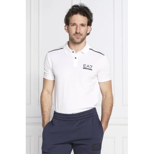 EA7 Polo | Regular Fit ze sklepu Gomez Fashion Store w kategorii T-shirty męskie - zdjęcie 172923544