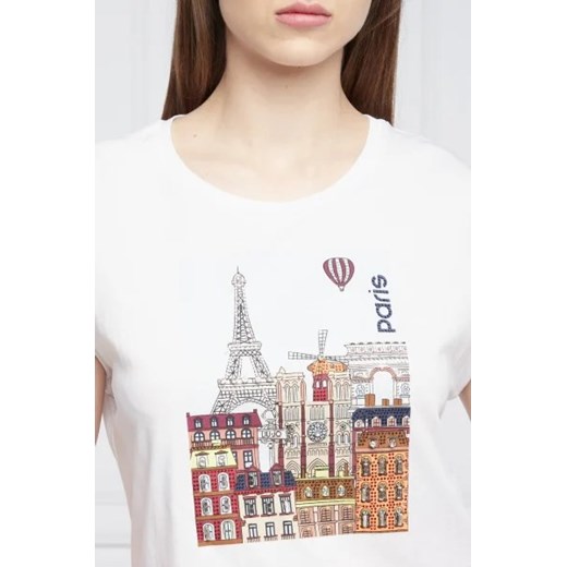 Liu Jo T-shirt | Regular Fit Liu Jo XS okazja Gomez Fashion Store
