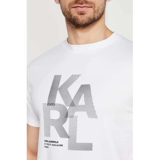 Karl Lagerfeld T-shirt | Regular Fit Karl Lagerfeld XL promocja Gomez Fashion Store