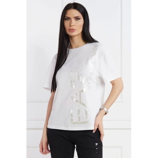 EA7 T-shirt | Loose fit ze sklepu Gomez Fashion Store w kategorii Bluzki damskie - zdjęcie 172924151