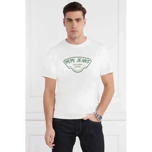 Pepe Jeans London T-shirt CHERRY | Regular Fit ze sklepu Gomez Fashion Store w kategorii T-shirty męskie - zdjęcie 172924253