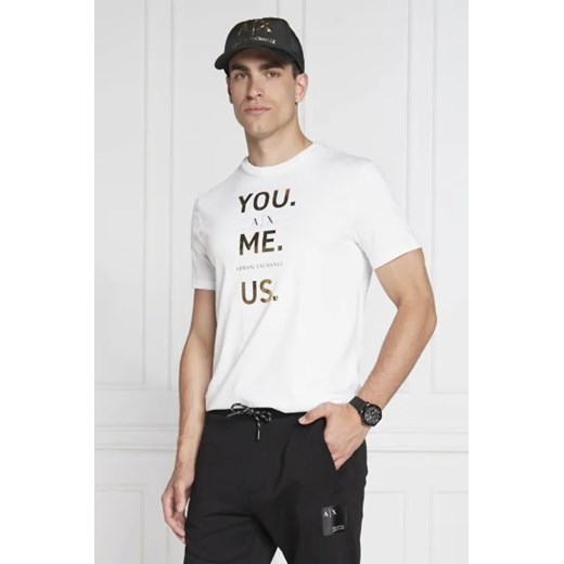 Armani Exchange T-shirt | Regular Fit ze sklepu Gomez Fashion Store w kategorii T-shirty męskie - zdjęcie 172924314