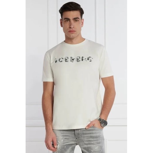 Iceberg T-shirt | Regular Fit ze sklepu Gomez Fashion Store w kategorii T-shirty męskie - zdjęcie 172924810