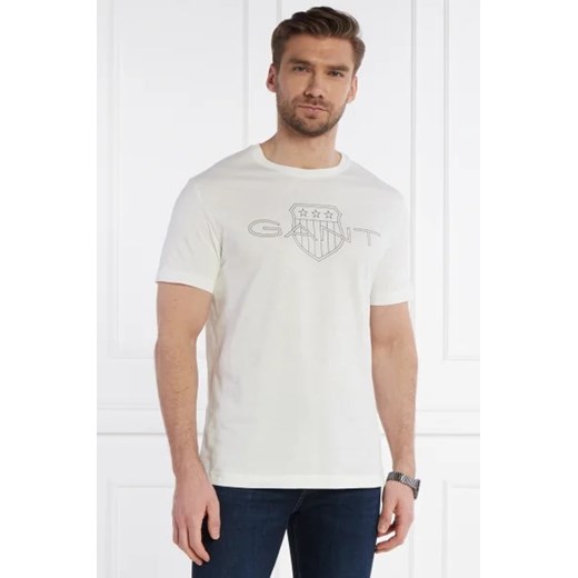 Gant T-shirt | Regular Fit ze sklepu Gomez Fashion Store w kategorii T-shirty męskie - zdjęcie 172924891