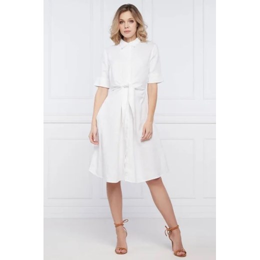 LAUREN RALPH LAUREN Lniana sukienka WAKANA XS promocja Gomez Fashion Store