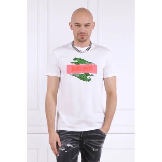 Just Cavalli T-shirt | Regular Fit ze sklepu Gomez Fashion Store w kategorii T-shirty męskie - zdjęcie 172924970