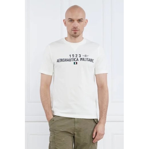 Aeronautica Militare T-shirt | Comfort fit Aeronautica Militare XL wyprzedaż Gomez Fashion Store