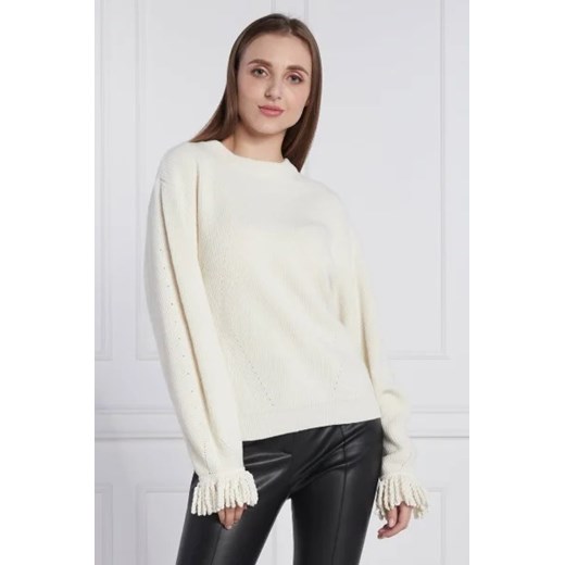 TWINSET Sweter | Regular Fit | z dodatkiem wełny i kaszmiru ze sklepu Gomez Fashion Store w kategorii Swetry damskie - zdjęcie 172925140