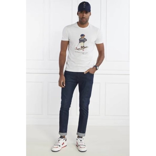 POLO RALPH LAUREN T-shirt | Slim Fit Polo Ralph Lauren M okazyjna cena Gomez Fashion Store