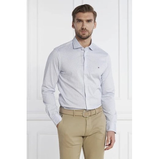 Tommy Hilfiger Koszula CL JERSEY FLOWER | Slim Fit Tommy Hilfiger 45 okazja Gomez Fashion Store