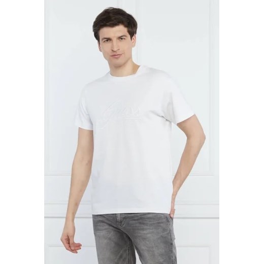 GUESS T-shirt BARRY | Regular Fit ze sklepu Gomez Fashion Store w kategorii T-shirty męskie - zdjęcie 172925670