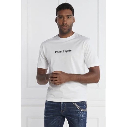 Palm Angels T-shirt | Regular Fit Palm Angels M wyprzedaż Gomez Fashion Store
