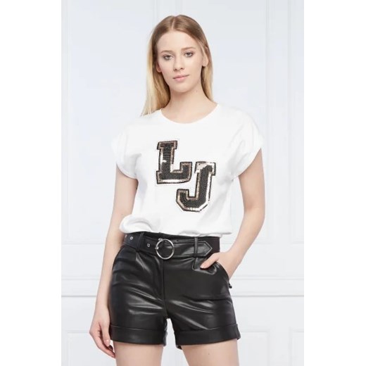 Liu Jo T-shirt | Regular Fit ze sklepu Gomez Fashion Store w kategorii Bluzki damskie - zdjęcie 172925711