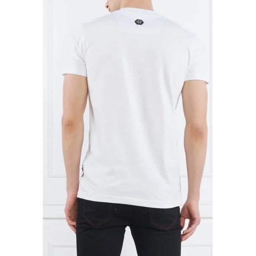 Philipp Plein T-shirt | Round Neck SS Glass Skull | Regular Fit XL wyprzedaż Gomez Fashion Store