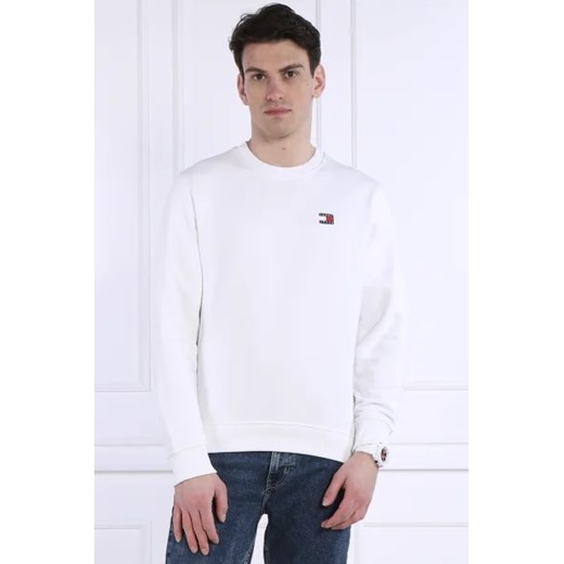 Tommy Jeans Bluza badge crew ext | Regular Fit Tommy Jeans L wyprzedaż Gomez Fashion Store