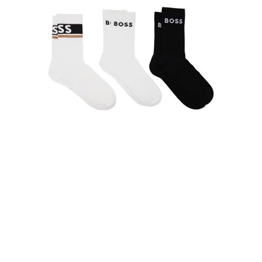 BOSS BLACK Skarpety 3-pack QS Design CC 43-46 Gomez Fashion Store promocja