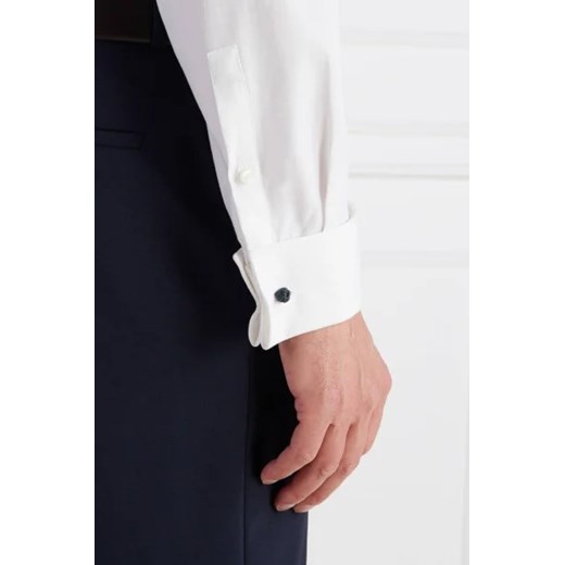 BOSS BLACK Koszula H HANK spread DC-214 | Slim Fit | stretch 44 promocja Gomez Fashion Store