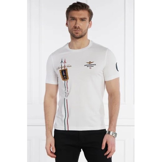 Aeronautica Militare T-shirt | Regular Fit Aeronautica Militare XXXL wyprzedaż Gomez Fashion Store