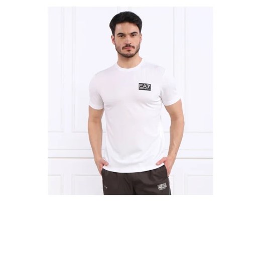 EA7 T-shirt | Regular Fit ze sklepu Gomez Fashion Store w kategorii T-shirty męskie - zdjęcie 172926250