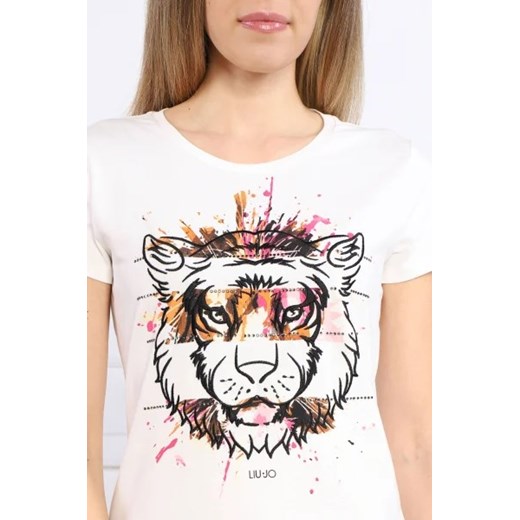 Liu Jo Sport T-shirt | Regular Fit XL promocja Gomez Fashion Store