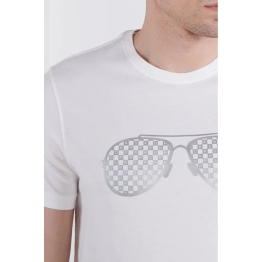 Michael Kors T-shirt CHECKER AVIATOR | Regular Fit Michael Kors XXL promocyjna cena Gomez Fashion Store