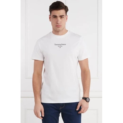 Tommy Jeans T-shirt ENTRY TEE EXT | Slim Fit ze sklepu Gomez Fashion Store w kategorii T-shirty męskie - zdjęcie 172926851