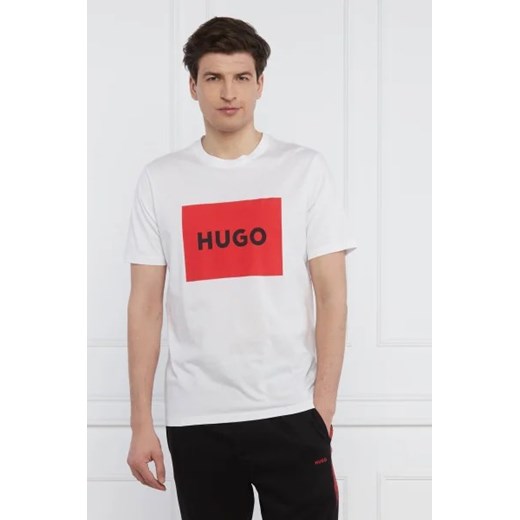 HUGO T-shirt Dulive222 | Regular Fit ze sklepu Gomez Fashion Store w kategorii T-shirty męskie - zdjęcie 172926980