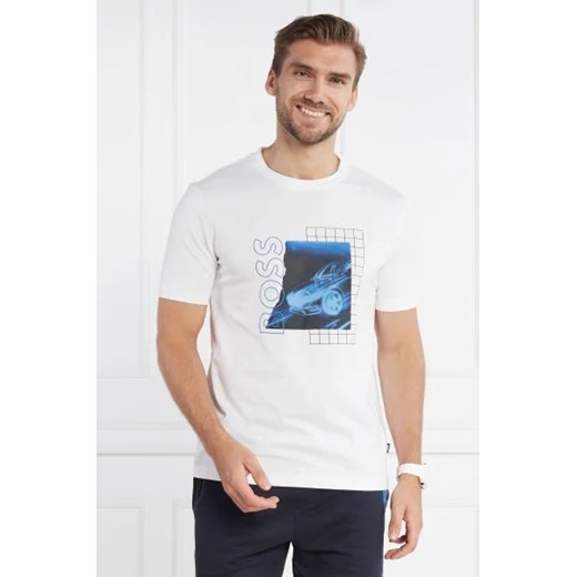 BOSS BLACK T-shirt Tiburt | Regular Fit ze sklepu Gomez Fashion Store w kategorii T-shirty męskie - zdjęcie 172927130