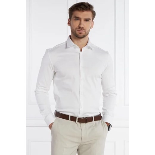HUGO Koszula Kenno | Slim Fit 41 Gomez Fashion Store okazja