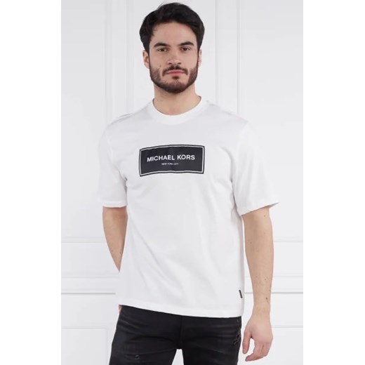 Michael Kors T-shirt FLAGSHIP LOGO | Oversize fit ze sklepu Gomez Fashion Store w kategorii T-shirty męskie - zdjęcie 172927603