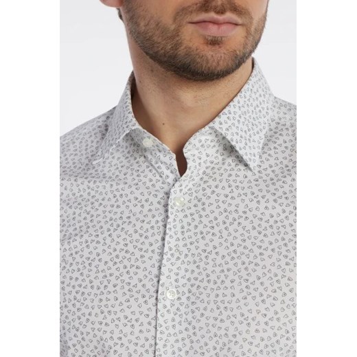 BOSS BLACK Koszula H-HANK-kent-C1-214 | Slim Fit | stretch 43 wyprzedaż Gomez Fashion Store