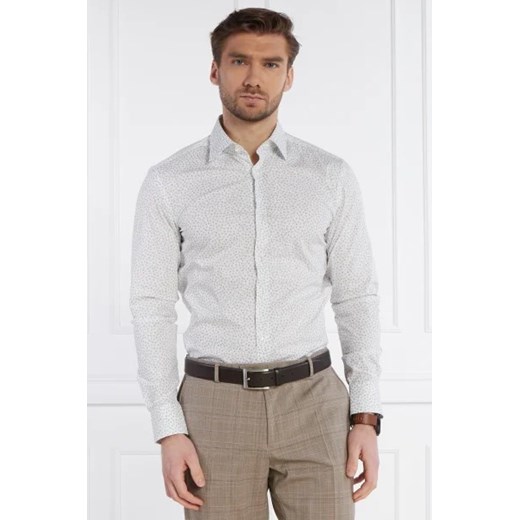 BOSS BLACK Koszula H-HANK-kent-C1-214 | Slim Fit | stretch 43 okazja Gomez Fashion Store