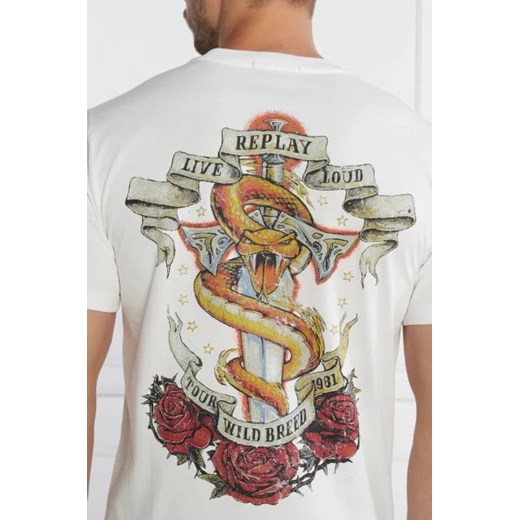 T-shirt męski Replay