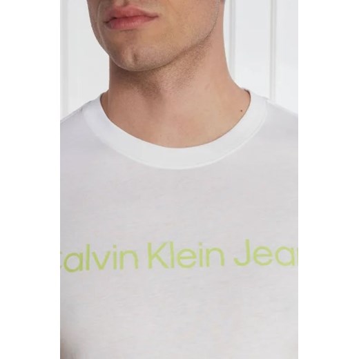 CALVIN KLEIN JEANS T-shirt INSTITUTIONAL LOGO | Slim Fit S promocja Gomez Fashion Store