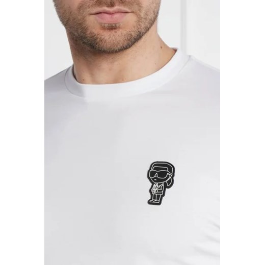 Karl Lagerfeld T-shirt | Regular Fit Karl Lagerfeld S promocyjna cena Gomez Fashion Store