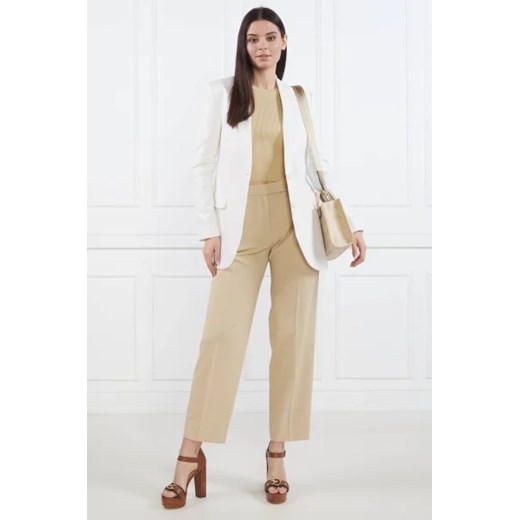 Michael Kors Lniana marynarka | Regular Fit Michael Kors 40 okazja Gomez Fashion Store