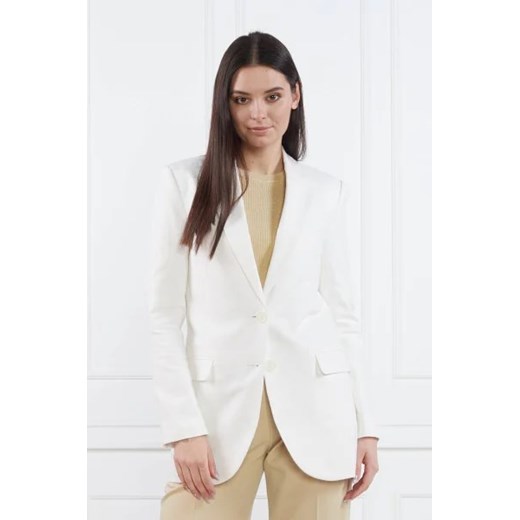 Michael Kors Lniana marynarka | Regular Fit ze sklepu Gomez Fashion Store w kategorii Marynarki damskie - zdjęcie 172928280
