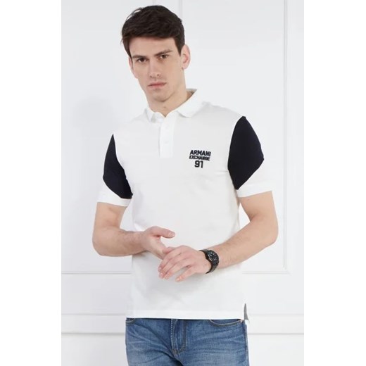 Armani Exchange Polo | Regular Fit ze sklepu Gomez Fashion Store w kategorii T-shirty męskie - zdjęcie 172928504