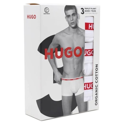 Hugo Bodywear Bokserki 3-pack TRUNK TRIPLET PLANET L Gomez Fashion Store